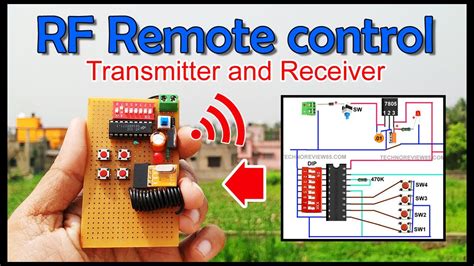 Rf Transmitter And Receiver Circuit Project