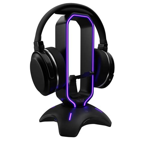 Tilted Nation Rgb Headset Stand & Gaming Headphone Display with Mouse