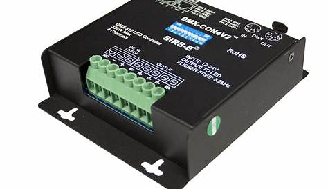 Rgbw Led Driver LTECH LED LT 995 OLED 5 Channel DMX Decoder For RGB