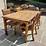 Restoration Hardware concrete teak outdoor dining table for Sale in