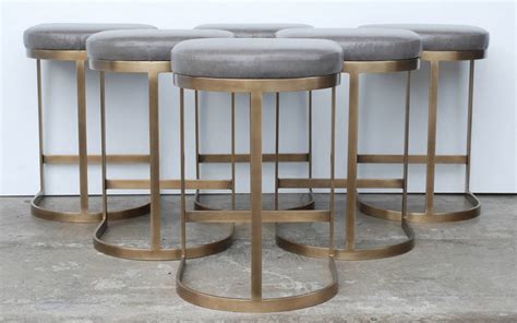 Rh Brass Bar Stools