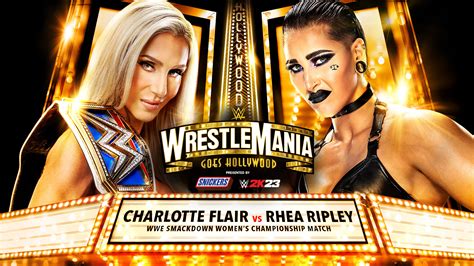 rhea vs charlotte wrestlemania 39