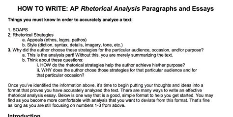 rhetorical analysis introduction example ap lang