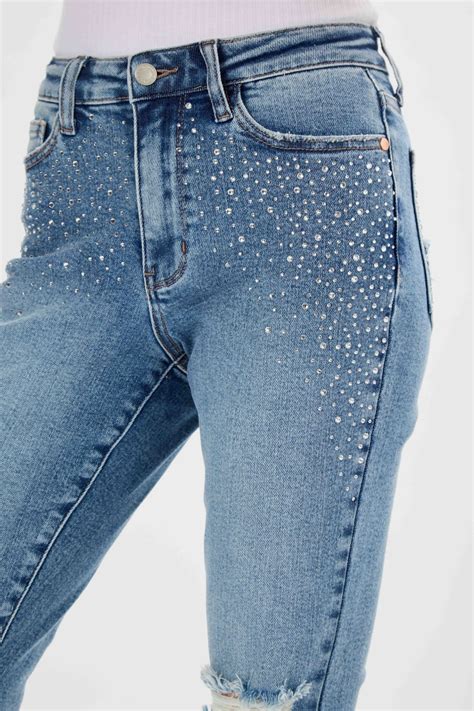 Rhinestone Jeans
