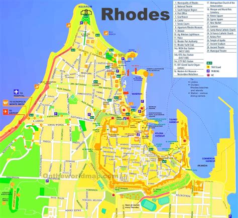 Die Stadt Rhodos, Insel Rhodos