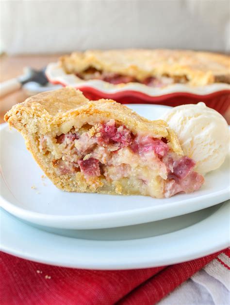 Recipe Easy, Foolproof Rhubarb Pie Recipe Rhubarb recipes pie