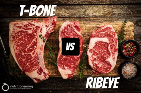 rib eye vs t bone