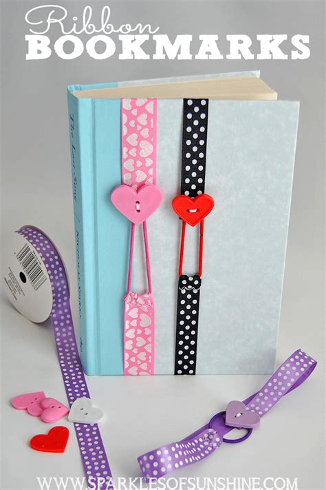 Ribbon Bookmark Craft