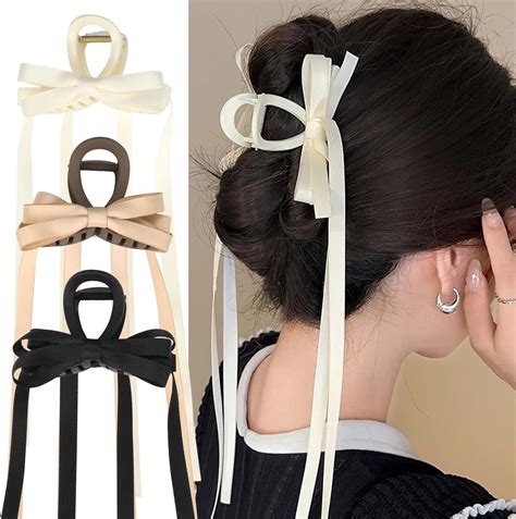 Ribbon Bow Clip
