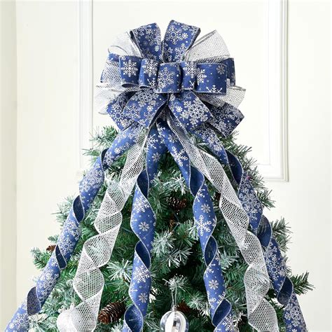 Ribbon Bow Tree Topper