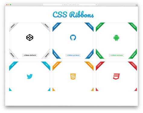 Ribbon Corner Css Codepen