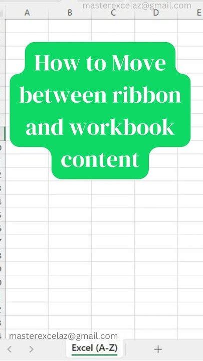 Ribbon Excel Mac Shortcut