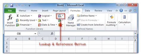 Ribbon Reference Excel