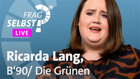 ricarda lang interview frag selbst