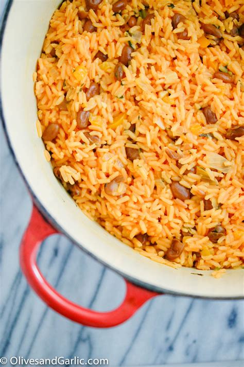 Rice And Beans Recipe With Sofrito
