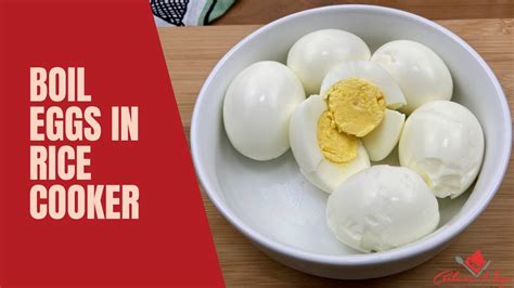 Rice Cooker Boil Eggs