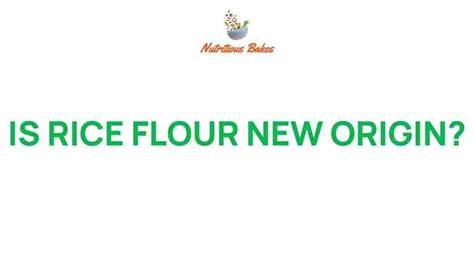 Rice Flour Origin