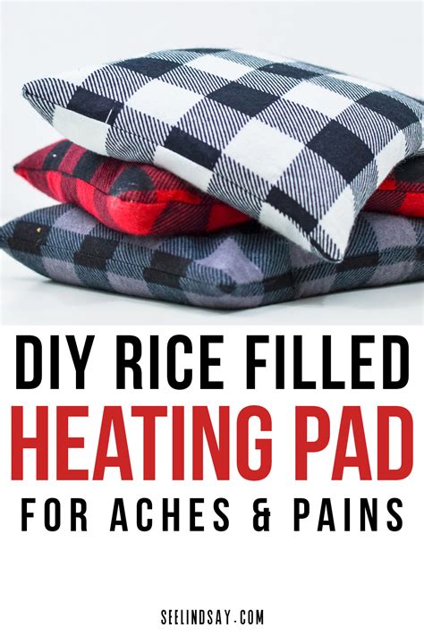 Rice Heating Pad For Back