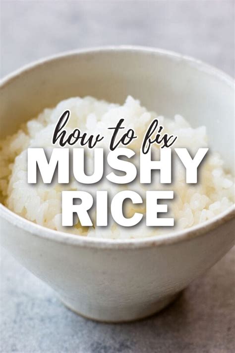 Rice Keeps Getting Mushy