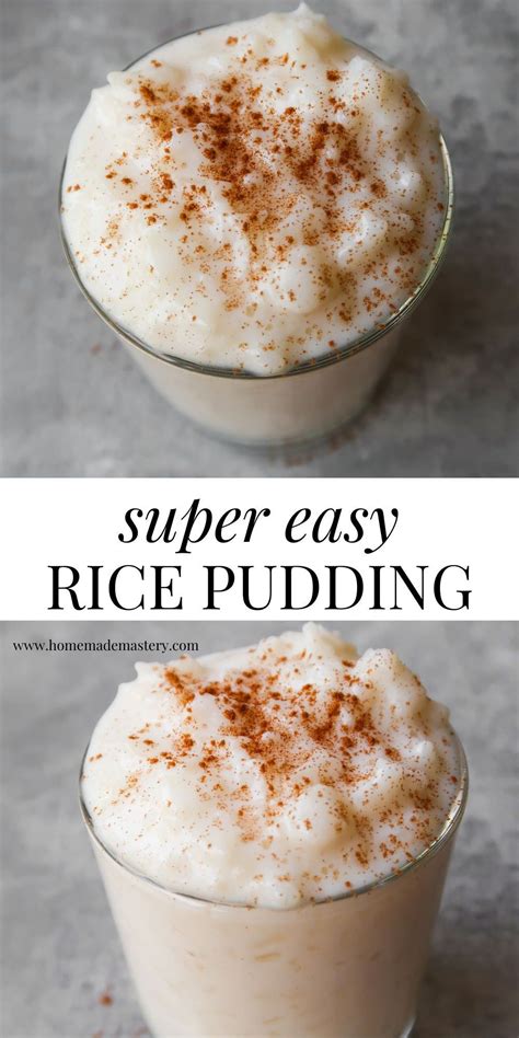 Rice Pudding Diy