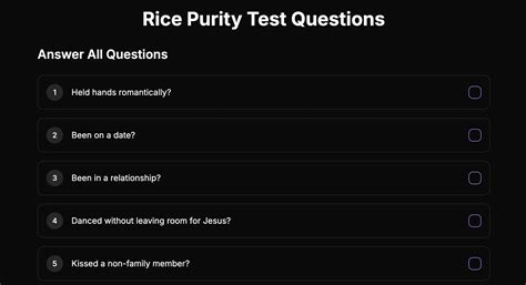 rice purity test 2
