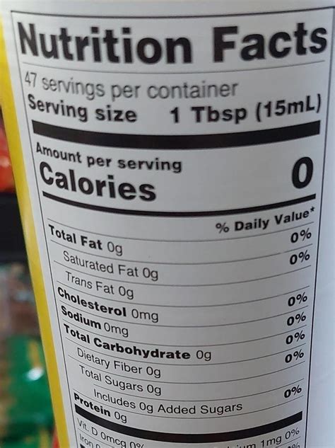 Rice Vinegar Nutritional Value