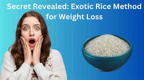 rice method for weight loss