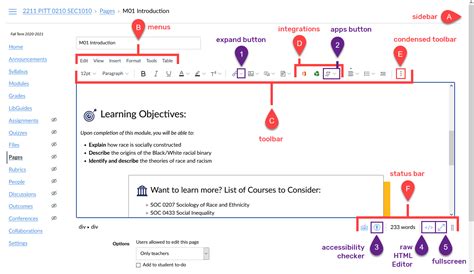 Rich Content Editor Canvas