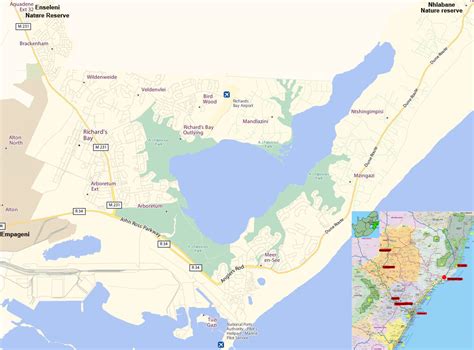 richards bay area code