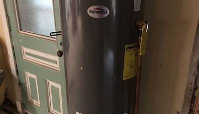 Richmond 6E50 2 Water Heater Manual