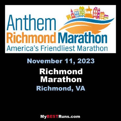 richmond half marathon november 2023