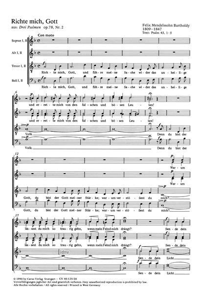 richte mich gott