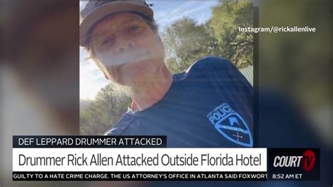 rick allen attacked by a snake