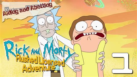 Rick And Morty. Rushed Licensed Adventure. Chapter 1 YouTube