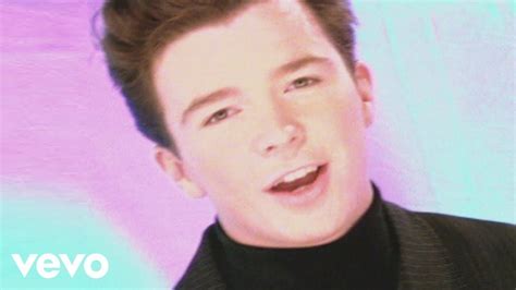 rick astley together forever music video