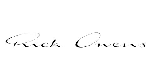 rick owens logo png