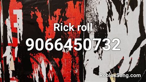 sich weigern Nachmittag Vorurteil rick roll music id Monumental