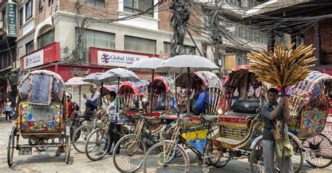rickshaw tour thamel