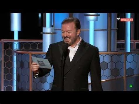 ricky gervais golden globes 2020 uncensored
