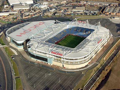ricoh arena coventry parking