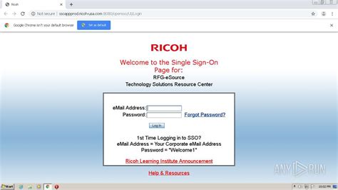 ricoh tsrc sign in