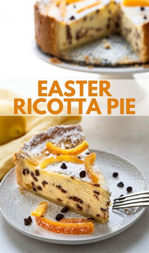 ricotta easter pie desserts