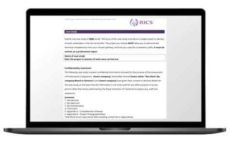 rics apc case study