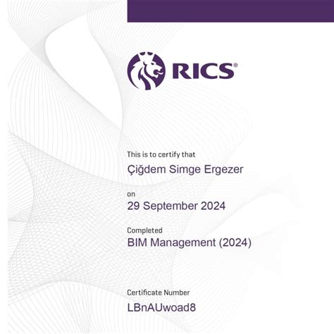 rics bim course