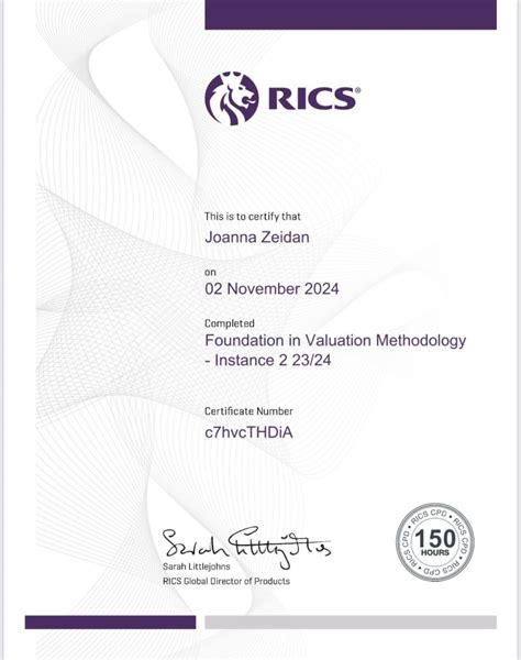 rics cfa