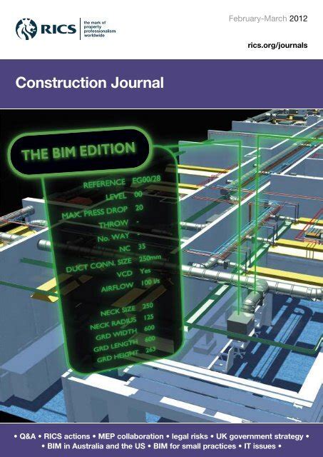 rics construction journal