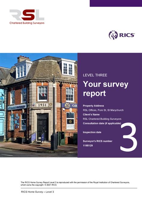 rics full structural survey