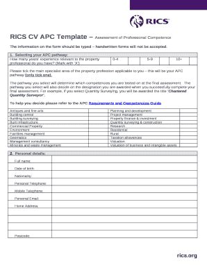 rics log cpd