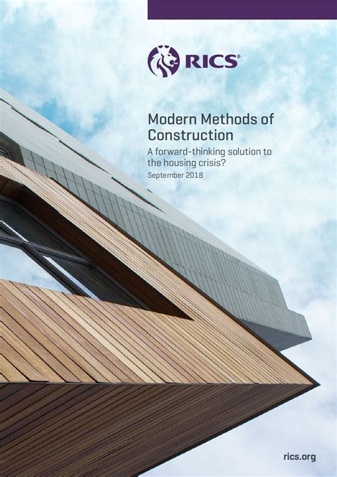 rics modern methods of construction