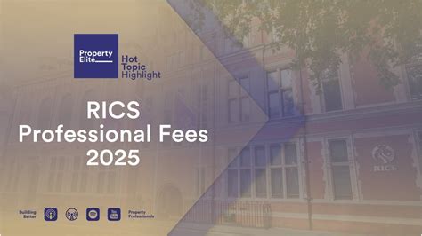 rics professional fees